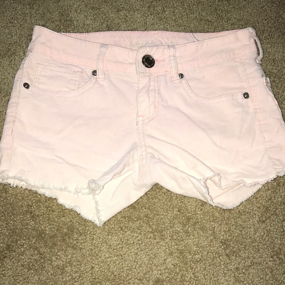 American Eagle Pink Jean Short